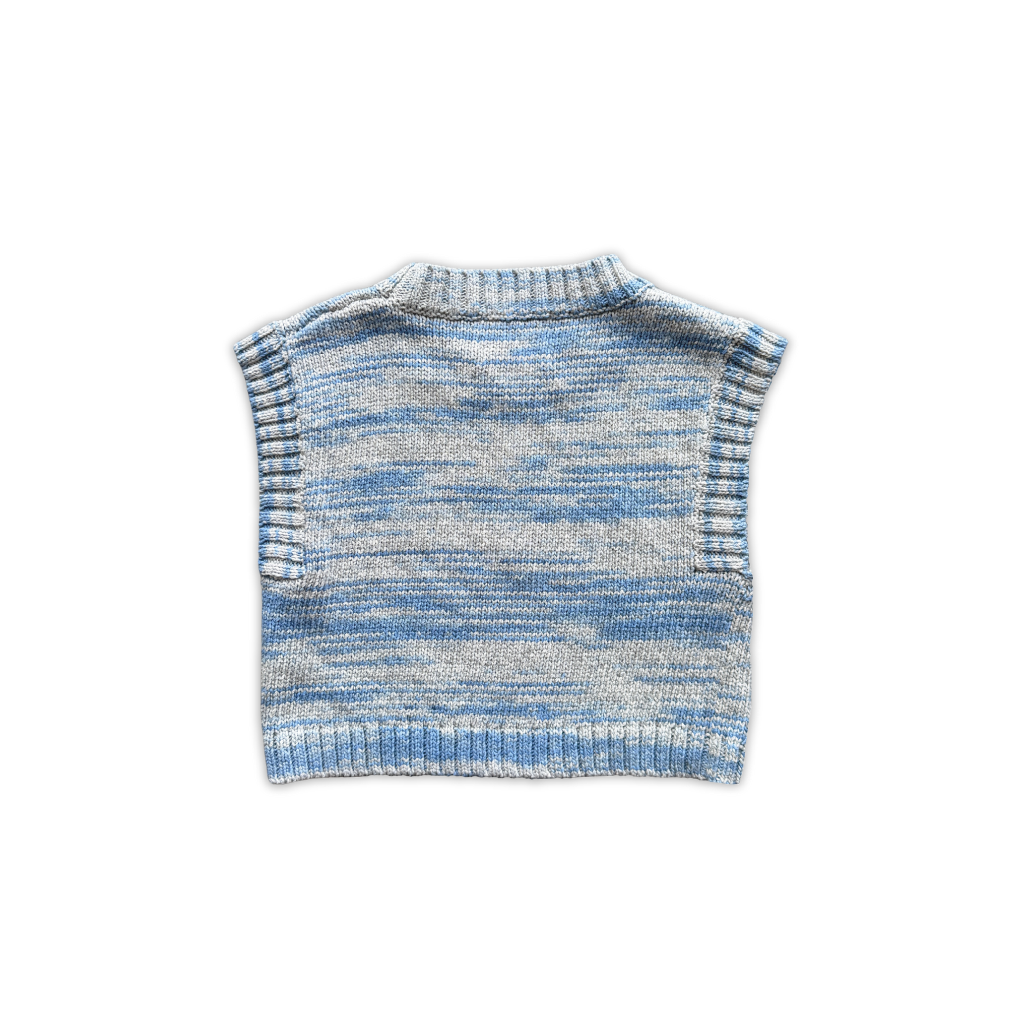 Organic Space Dye Knit Vest – Grown Shop