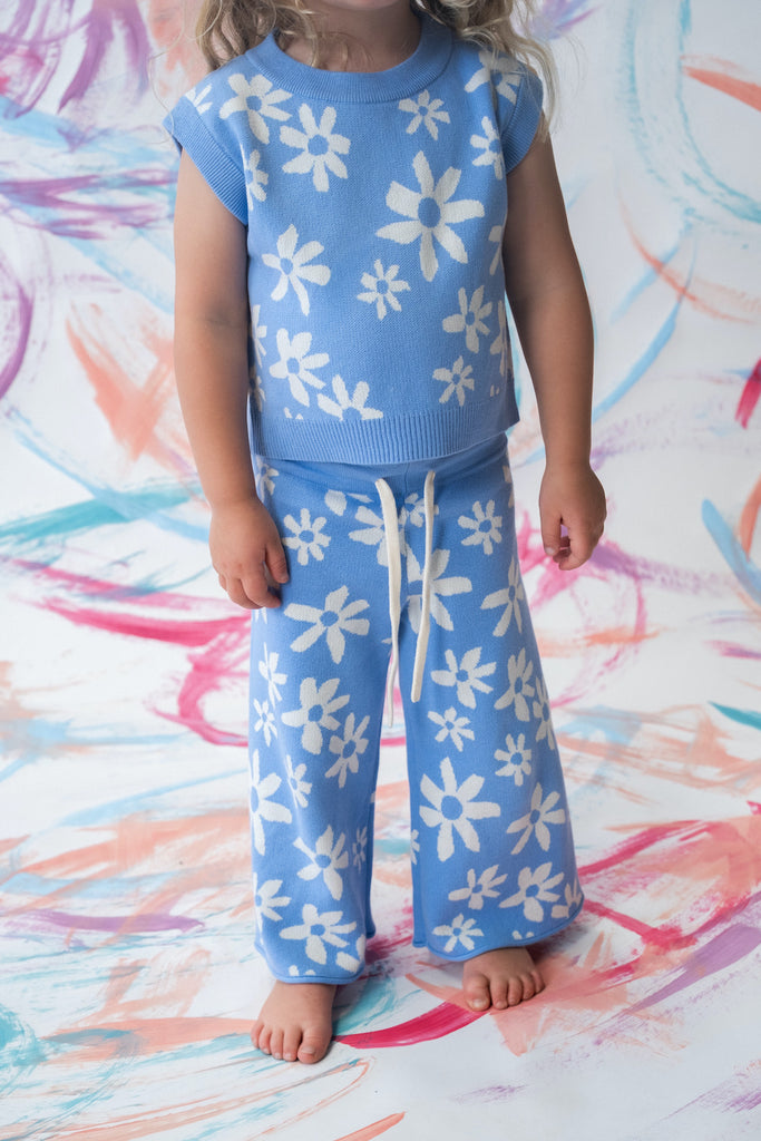 Organic Wild Flower Knit Vest – Grown Shop