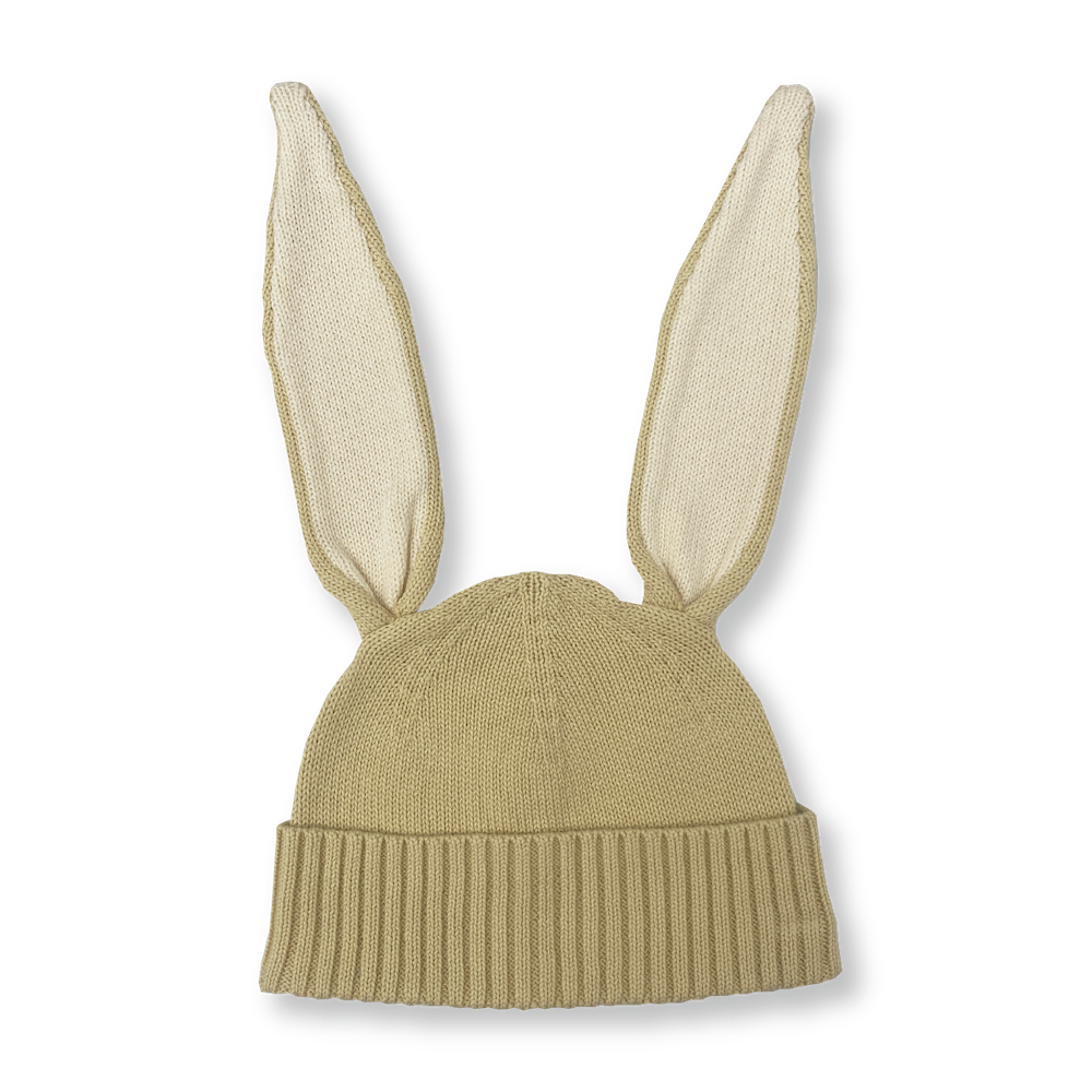 Organic Bunny Beanie Pistachio Grown Shop